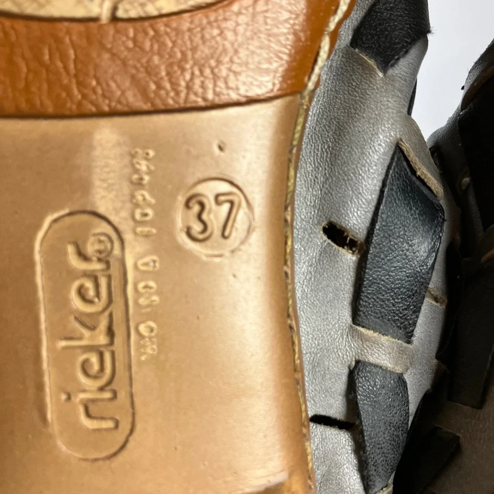 Rieker gray woven